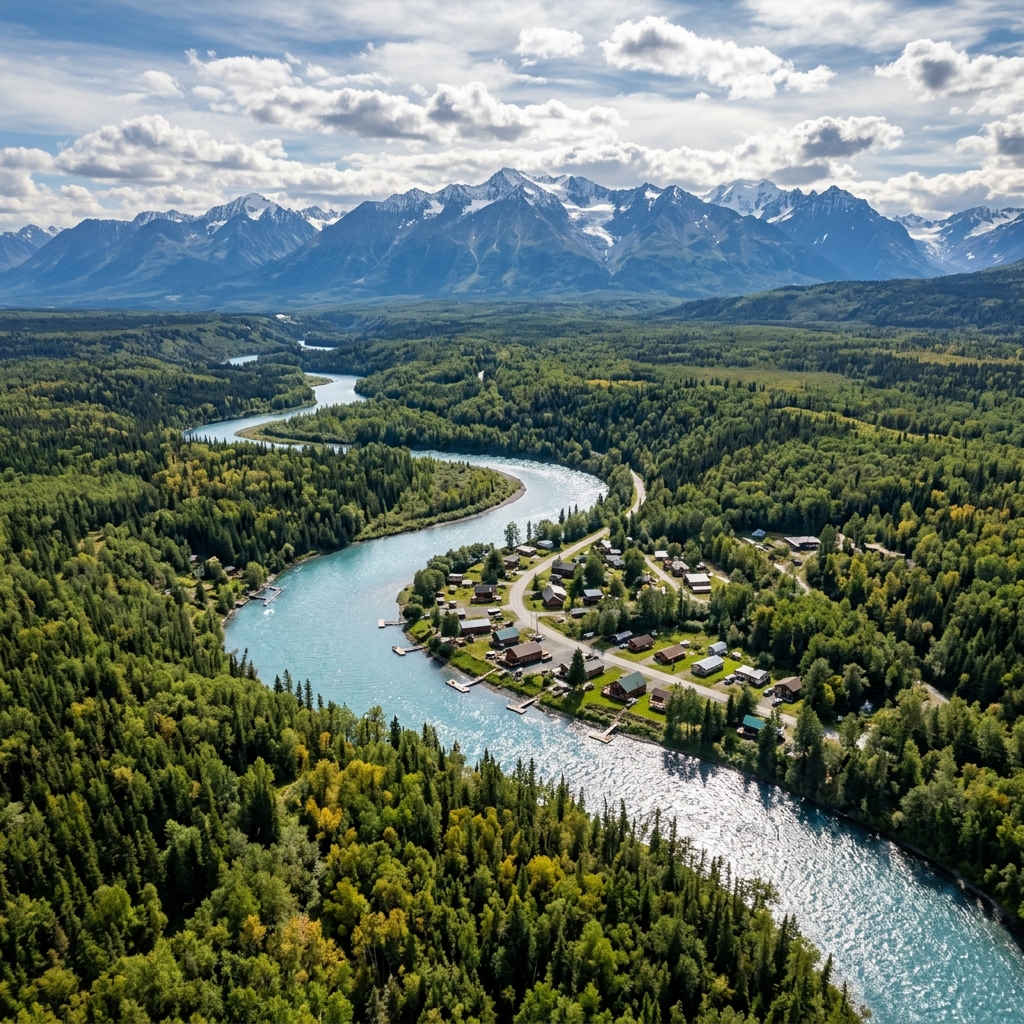 Construction in Kenai, Alaska