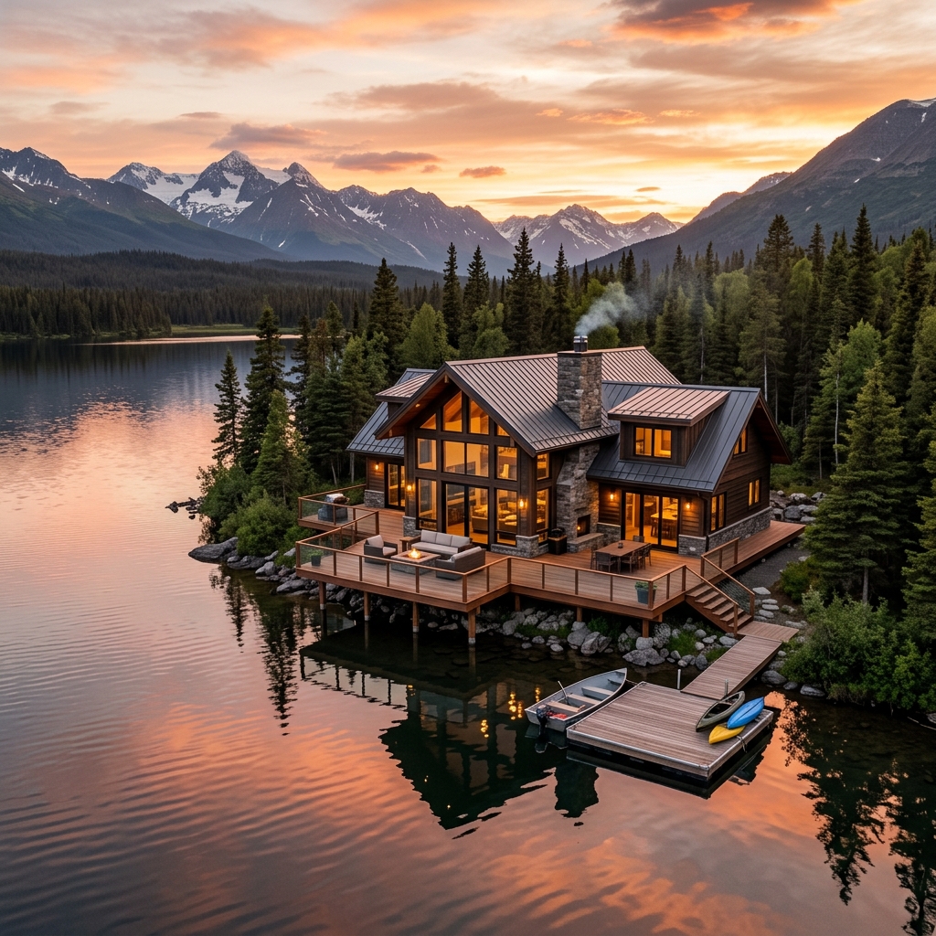 Lakefront Cabin Retreat